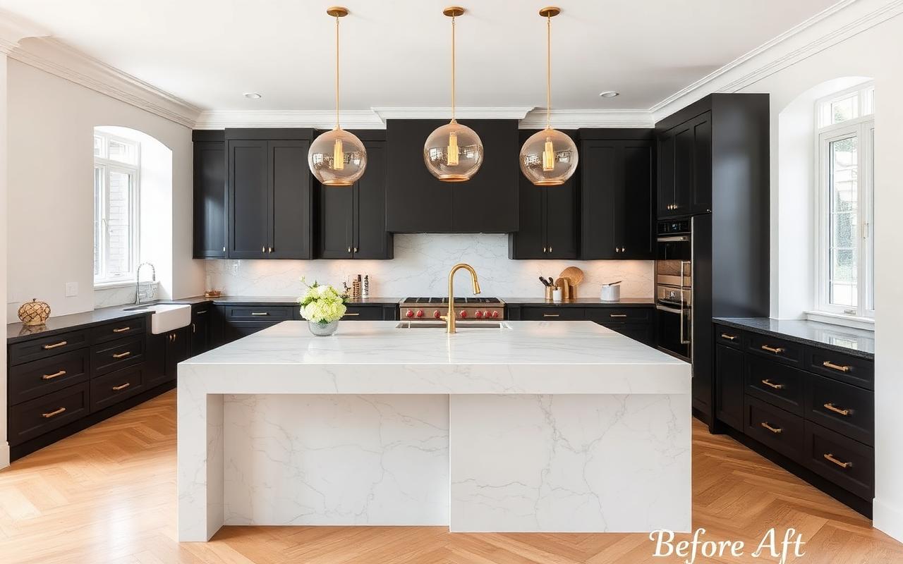 After – Kitchen renovation