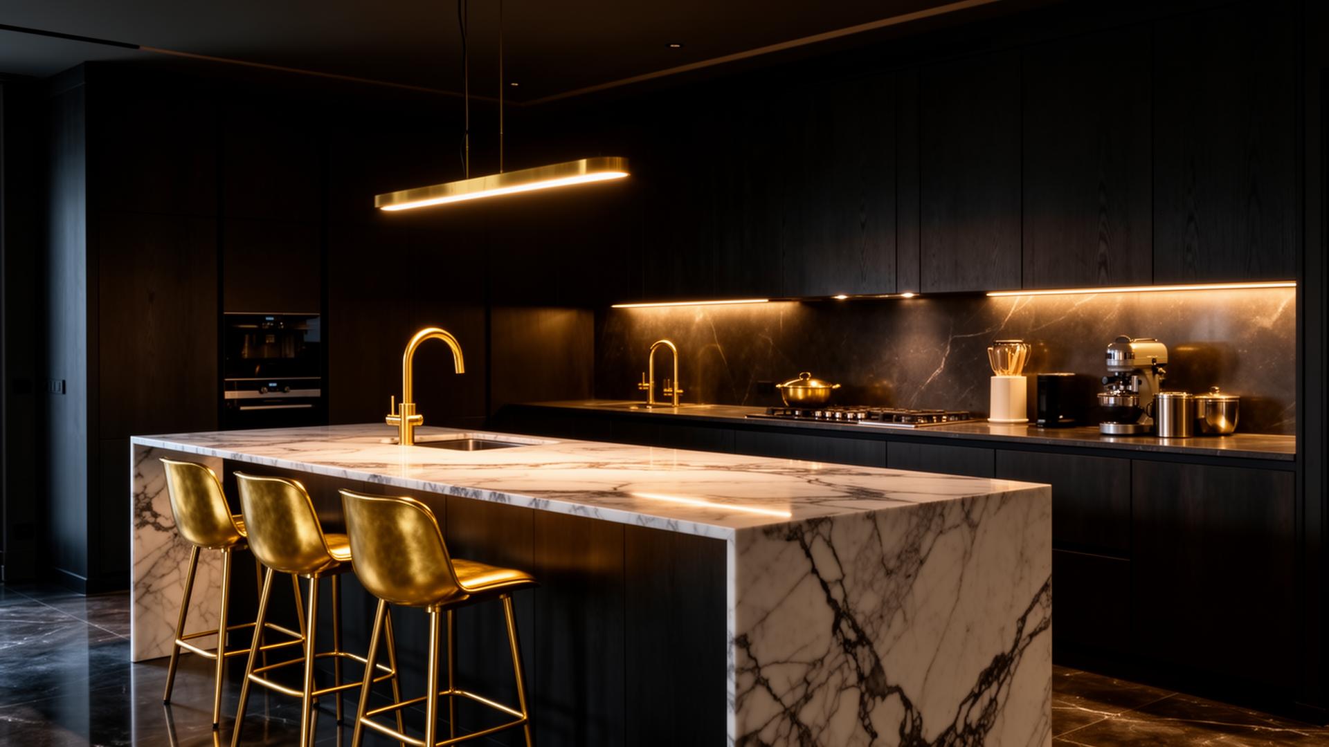 Luxury kitchen renovation by Cresvia Developments